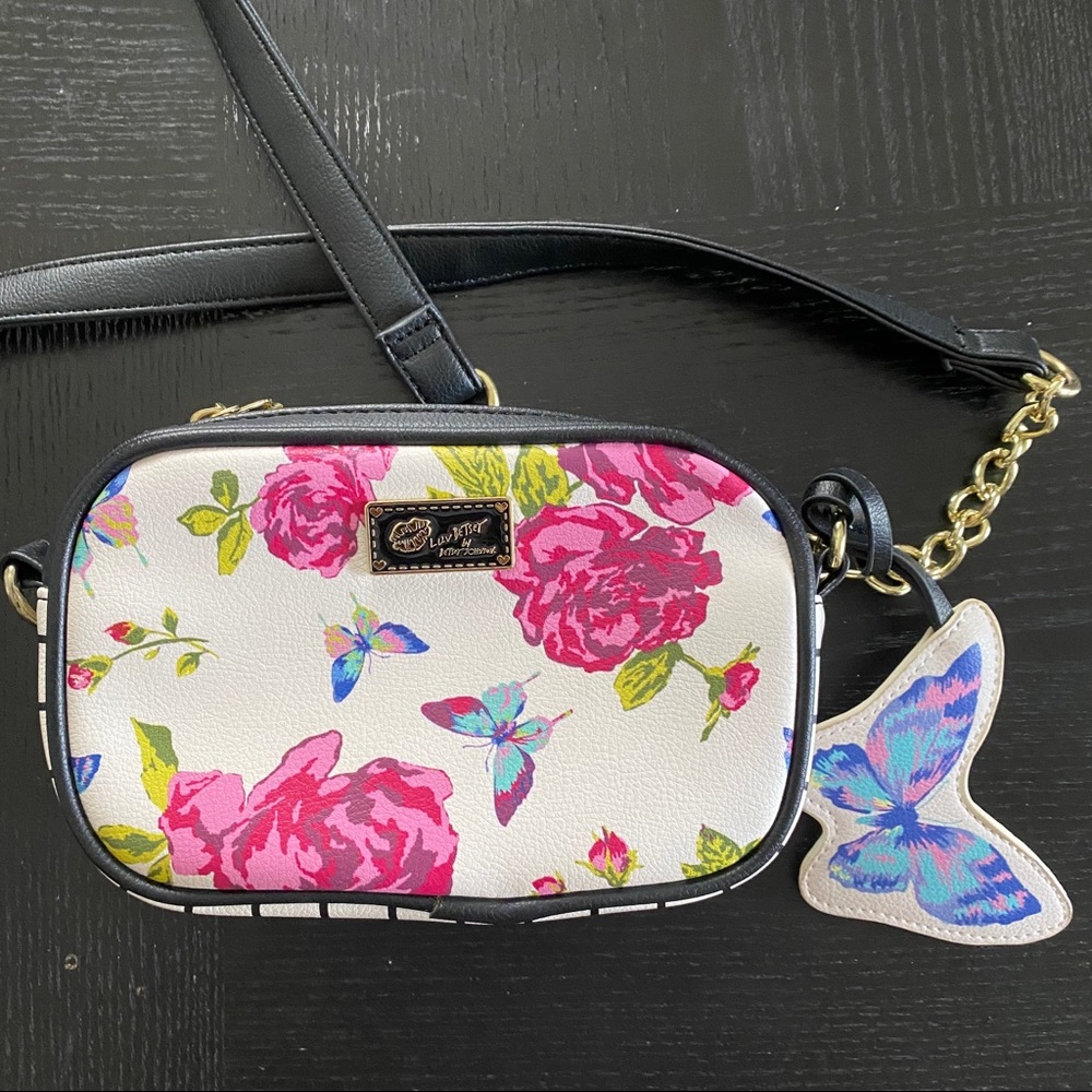 Betsey Johnson Floral Purse